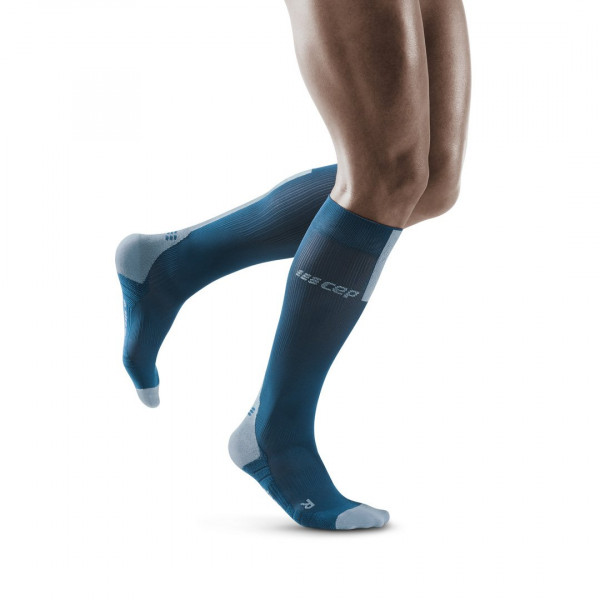 CEP M Run Socks 3.0 : blue/grey