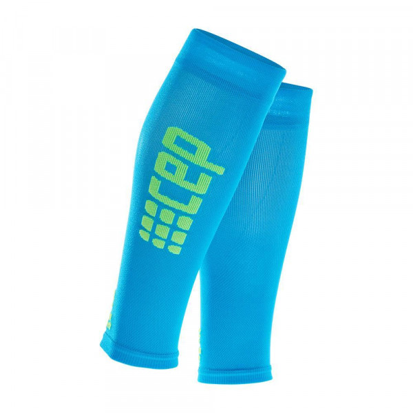 CEP M/W Ultralight Calf Sleeves : Electric Blue/Green